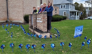 Women of Saint Paul’s Lutheran, New York, Pinwheels for Prevention