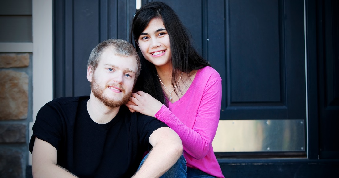 couple sitting on porch