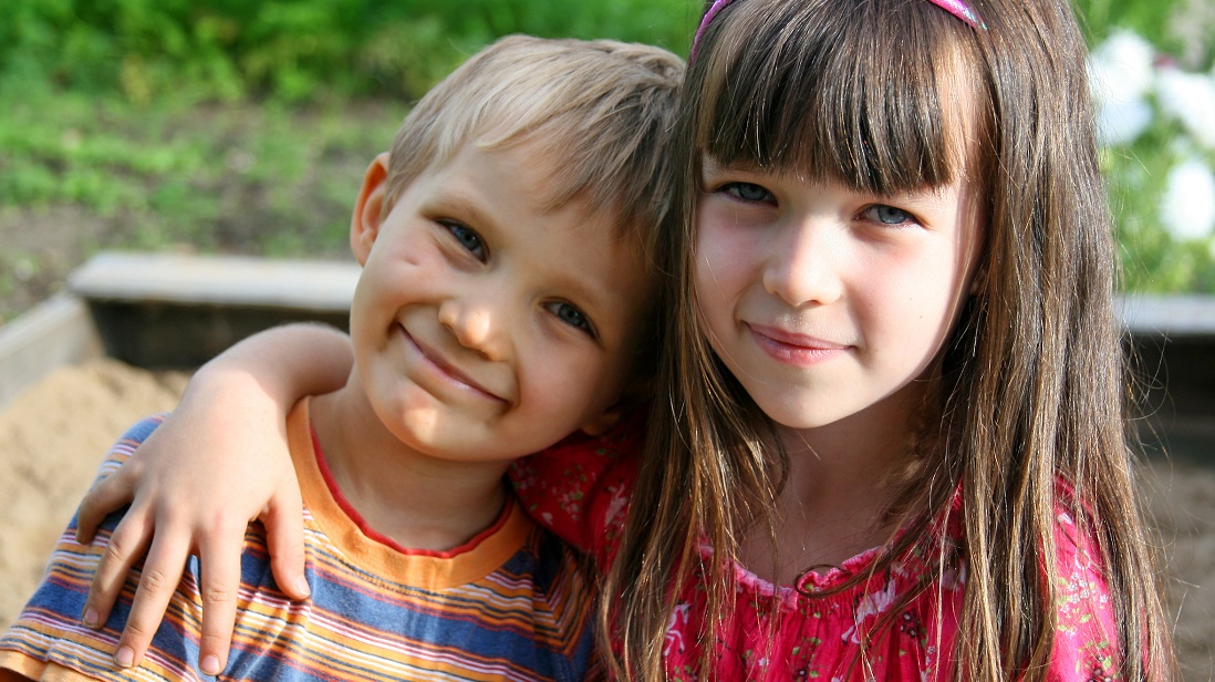 children sitting