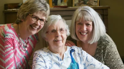 Maggie, Lynn and Cheryl.