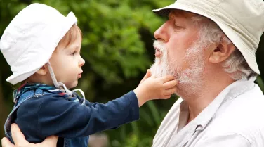 man with young boy